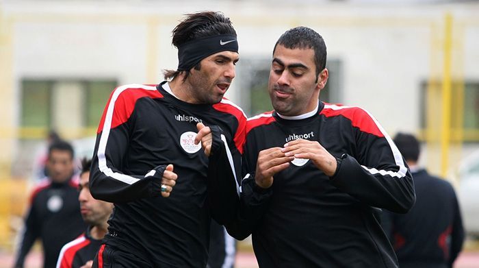Training Session Football Team Persepolis