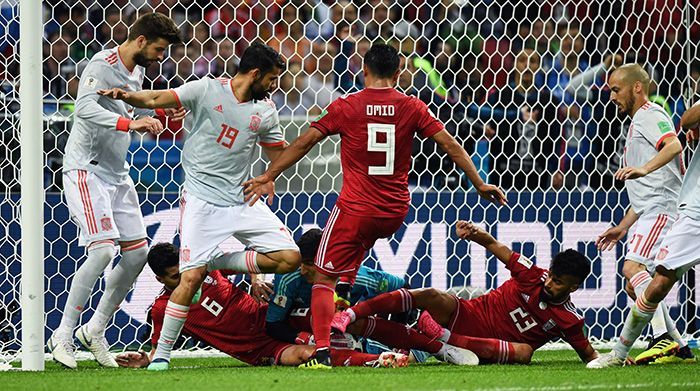 ایران 0 - 1 اسپانیا