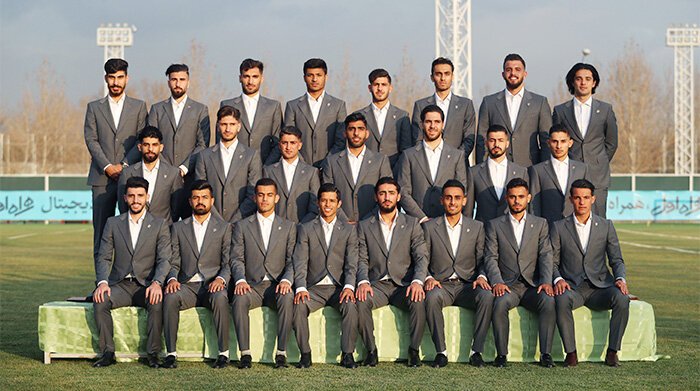 عکس های پرتره و تیمی تیم ملی فوتبال امید ایران