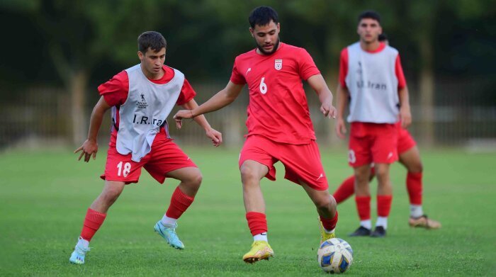 Iran U-17 National Football Team Training Session