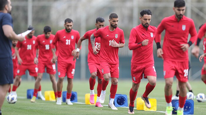 Training Session National Football Team Iran