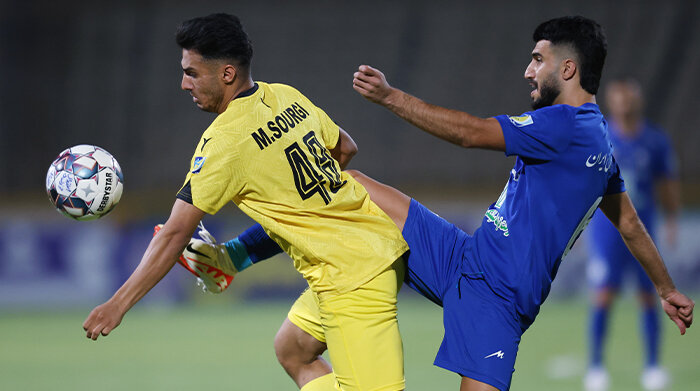 Esteghlal Khouzestan 1 v 1 Shams Azar F.C.