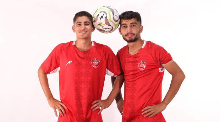 عکس های پرتره تیم فوتبال امید پرسپولیس