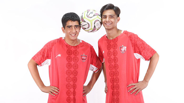 عکس های پرتره تیم فوتبال زیر 1۵ سال پرسپولیس