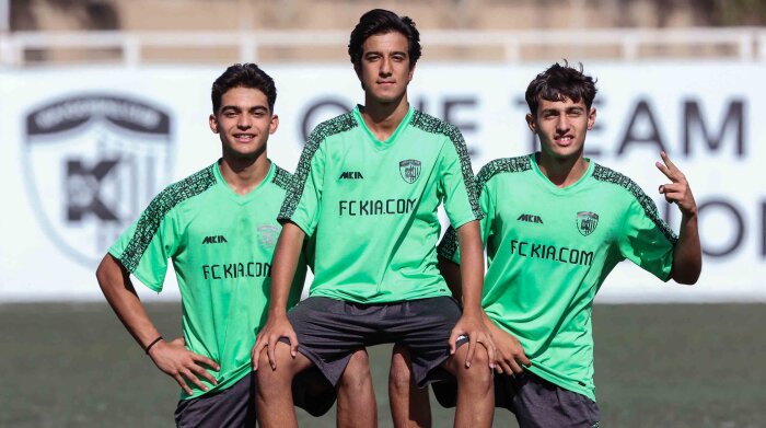 جلسه تمرینی تیم فوتبال جوانان آکادمی کیا