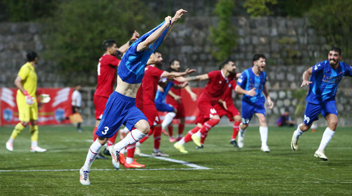 Shahrdari Nowshahr ۰ v 1 Nassaji Mazandaran F.C