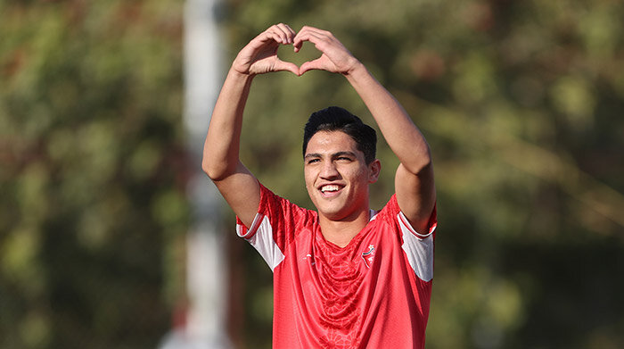 پرسپولیس ۴ - ۰ استعدادهای پسران آریایی