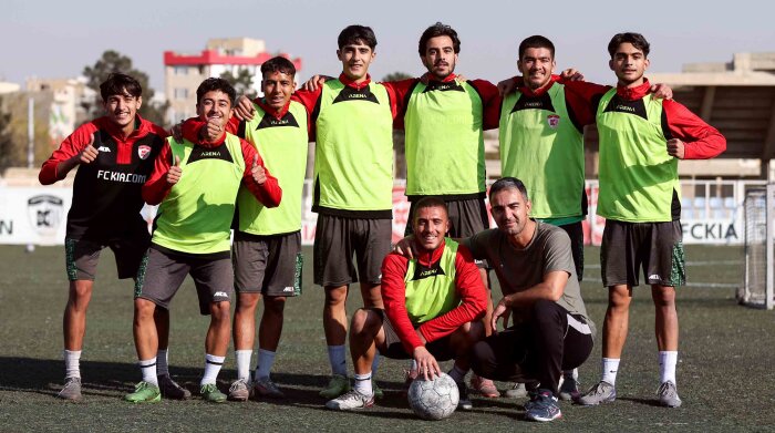 جلسه تمرینی تیم فوتبال جوانان آکادمی کیا