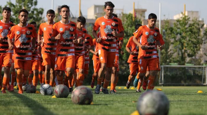 عکس های پرتره تیم فوتبال جوانان سایپا