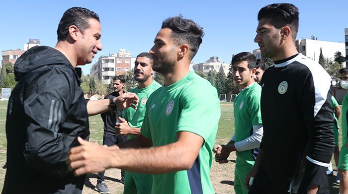 جلسه تمرینی تیم فوتبال فجر سپاسی شیراز