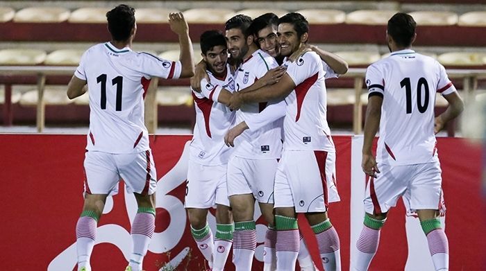 ایران 10 - 0 نپال