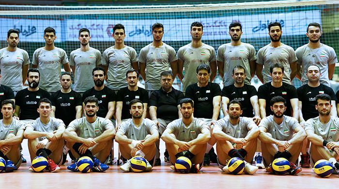 جلسه تمرینی تیم ملی والیبال زیر 23 سال ایران