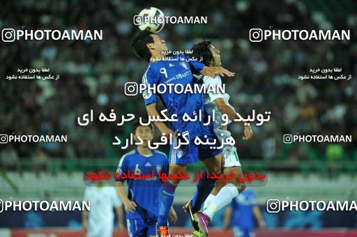 1034213, لیگ قهرمانان آسیا، فصل ۲۰۱۱، فصل ۲۰۱۱، مرحله یک چهارم نهایی، 1390/07/06، ، اصفهان، فولادشهر، ورزشگاه فولادشهر، ذوب آهن ۲ - ۱ 