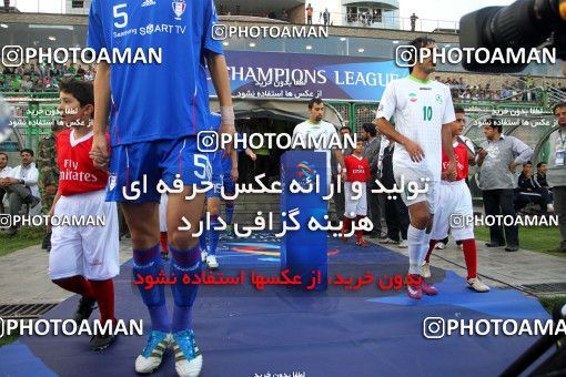 1034181, لیگ قهرمانان آسیا، فصل ۲۰۱۱، فصل ۲۰۱۱، مرحله یک چهارم نهایی، 1390/07/06، ، اصفهان، فولادشهر، ورزشگاه فولادشهر، ذوب آهن ۲ - ۱ 
