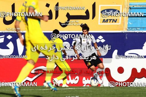 1041837, Tehran, [*parameter:4*], لیگ برتر فوتبال ایران، Persian Gulf Cup، Week 11، First Leg، Rah Ahan 1 v 1 Sepahan on 2011/10/20 at Ekbatan Stadium