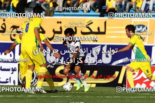 1041947, Tehran, [*parameter:4*], لیگ برتر فوتبال ایران، Persian Gulf Cup، Week 11، First Leg، Rah Ahan 1 v 1 Sepahan on 2011/10/20 at Ekbatan Stadium