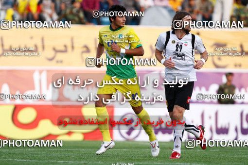 1041935, Tehran, [*parameter:4*], لیگ برتر فوتبال ایران، Persian Gulf Cup، Week 11، First Leg، Rah Ahan 1 v 1 Sepahan on 2011/10/20 at Ekbatan Stadium