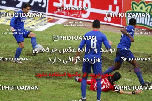 1045305, لیگ برتر فوتبال ایران، Persian Gulf Cup، Week 12، First Leg، 2011/10/29، Rasht، Shahid Dr. Azodi Stadium، Damash Gilan 2 - 3 Persepolis