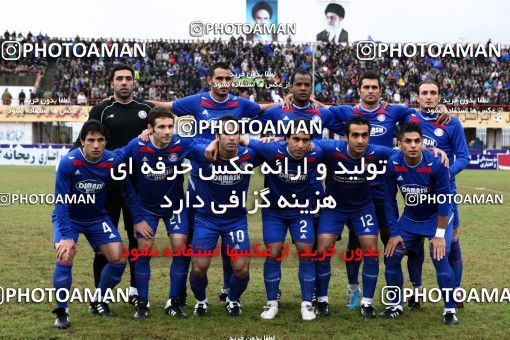 1045368, لیگ برتر فوتبال ایران، Persian Gulf Cup، Week 12، First Leg، 2011/10/29، Rasht، Shahid Dr. Azodi Stadium، Damash Gilan 2 - 3 Persepolis