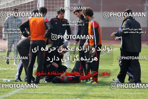 1049278, Tehran, , Persepolis Football Team Training Session on 2011/12/04 at Derafshifar Stadium