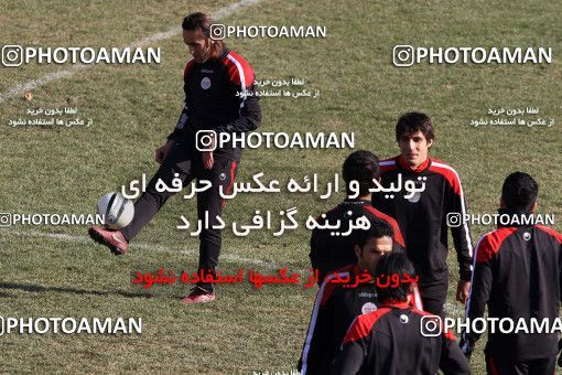 1050900, Tehran, , Persepolis Football Team Training Session on 2012/01/08 at Derafshifar Stadium