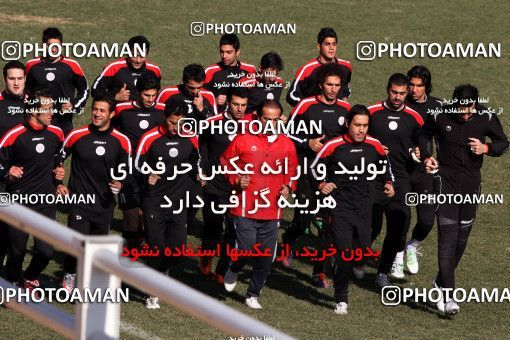 1050923, Tehran, , Persepolis Football Team Training Session on 2012/01/08 at Derafshifar Stadium