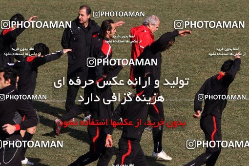1050971, Tehran, , Persepolis Football Team Training Session on 2012/01/08 at Derafshifar Stadium