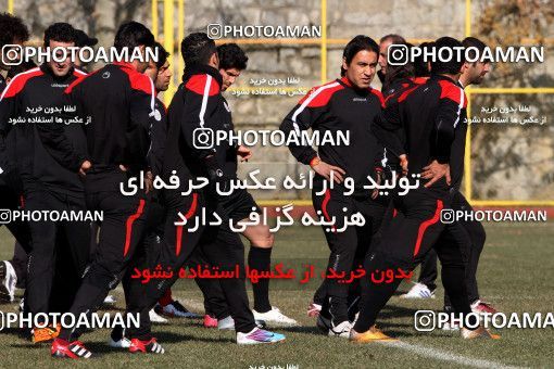 1050988, Tehran, , Persepolis Football Team Training Session on 2012/01/08 at Derafshifar Stadium