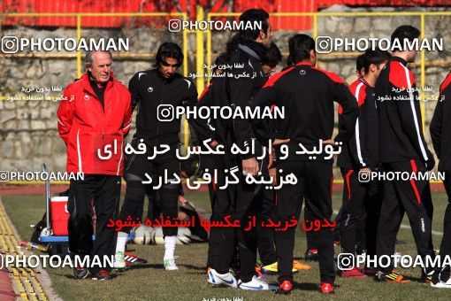 1050875, Tehran, , Persepolis Football Team Training Session on 2012/01/08 at Derafshifar Stadium