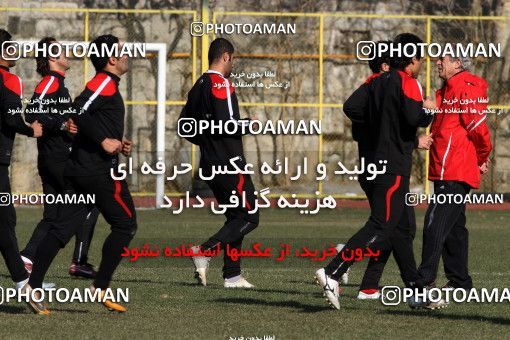 1050915, Tehran, , Persepolis Football Team Training Session on 2012/01/08 at Derafshifar Stadium