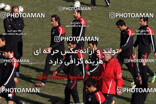 1050968, Tehran, , Persepolis Football Team Training Session on 2012/01/08 at Derafshifar Stadium