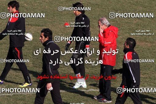 1050917, Tehran, , Persepolis Football Team Training Session on 2012/01/08 at Derafshifar Stadium