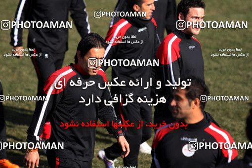 1051067, Tehran, , Persepolis Football Team Training Session on 2012/01/08 at Derafshifar Stadium