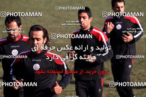 1051023, Tehran, , Persepolis Football Team Training Session on 2012/01/08 at Derafshifar Stadium