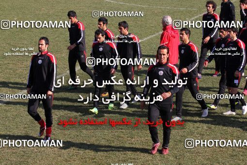 1051069, Tehran, , Persepolis Football Team Training Session on 2012/01/08 at Derafshifar Stadium