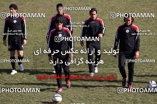 1051078, Tehran, , Persepolis Football Team Training Session on 2012/01/08 at Derafshifar Stadium