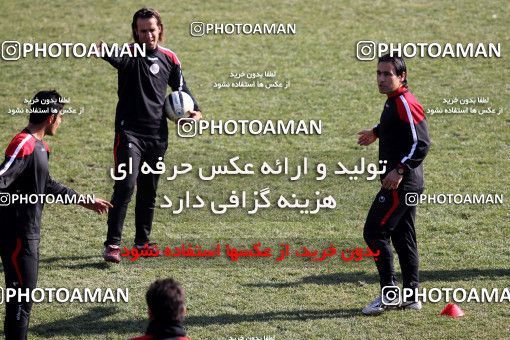 1051083, Tehran, , Persepolis Football Team Training Session on 2012/01/08 at Derafshifar Stadium