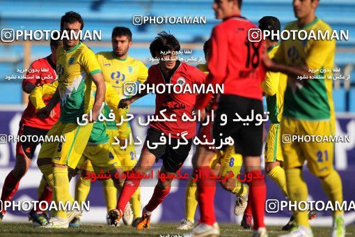 1053119, Tehran, [*parameter:4*], لیگ برتر فوتبال ایران، Persian Gulf Cup، Week 23، Second Leg، Rah Ahan 2 v 1 Shahrdari Tabriz on 2012/01/29 at Ekbatan Stadium