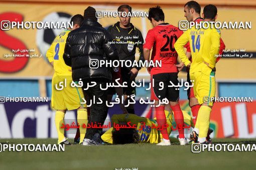 1053187, Tehran, [*parameter:4*], لیگ برتر فوتبال ایران، Persian Gulf Cup، Week 23، Second Leg، Rah Ahan 2 v 1 Shahrdari Tabriz on 2012/01/29 at Ekbatan Stadium