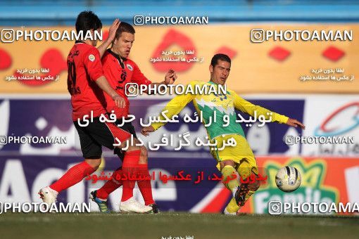 1053086, Tehran, [*parameter:4*], لیگ برتر فوتبال ایران، Persian Gulf Cup، Week 23، Second Leg، Rah Ahan 2 v 1 Shahrdari Tabriz on 2012/01/29 at Ekbatan Stadium