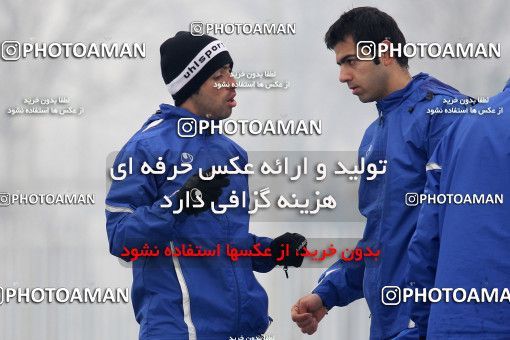 1054500, تهران, ایران, فصل ۹۱-۹۰ لیگ برتر فوتبال ایران، 1390/11/19، ورزشگاه شهید دستگردی، جلسه تمرینی تیم فوتبال استقلال