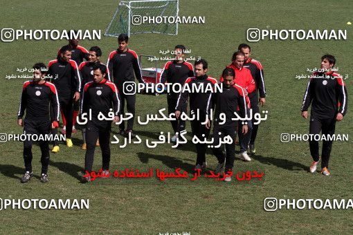 1055417, Tehran, , Persepolis Football Team Training Session on 2012/02/20 at Derafshifar Stadium
