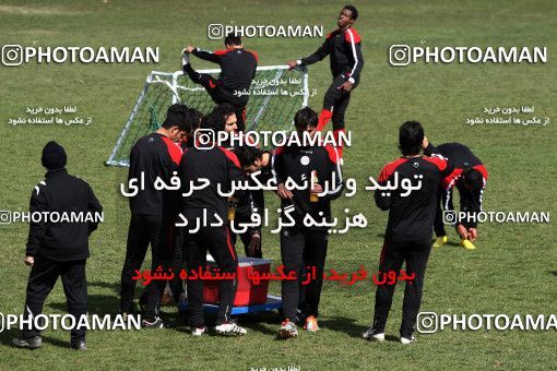 1055487, Tehran, , Persepolis Football Team Training Session on 2012/02/20 at Derafshifar Stadium
