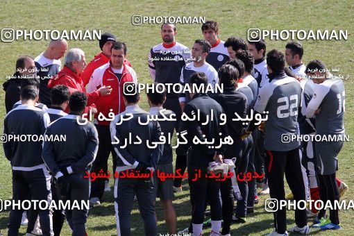 1055635, Tehran, , Persepolis Football Team Training Session on 2012/02/21 at Derafshifar Stadium