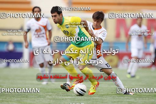 1057285, Tehran, [*parameter:4*], لیگ برتر فوتبال ایران، Persian Gulf Cup، Week 29، Second Leg، Rah Ahan 2 v 0 Mes Kerman on 2012/04/06 at Ekbatan Stadium