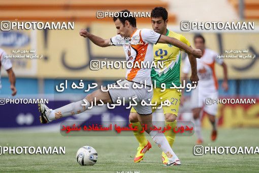 1057277, Tehran, [*parameter:4*], لیگ برتر فوتبال ایران، Persian Gulf Cup، Week 29، Second Leg، Rah Ahan 2 v 0 Mes Kerman on 2012/04/06 at Ekbatan Stadium