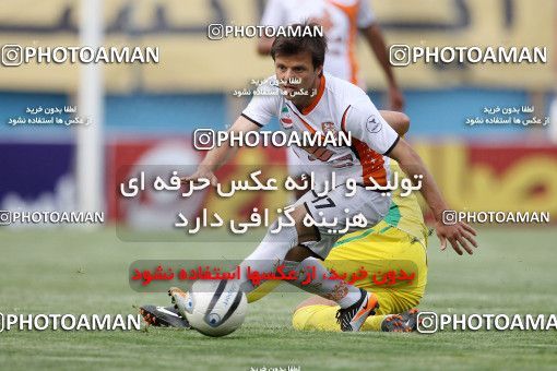 1057460, Tehran, [*parameter:4*], لیگ برتر فوتبال ایران، Persian Gulf Cup، Week 29، Second Leg، Rah Ahan 2 v 0 Mes Kerman on 2012/04/06 at Ekbatan Stadium