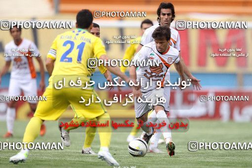 1057496, Tehran, [*parameter:4*], لیگ برتر فوتبال ایران، Persian Gulf Cup، Week 29، Second Leg، Rah Ahan 2 v 0 Mes Kerman on 2012/04/06 at Ekbatan Stadium