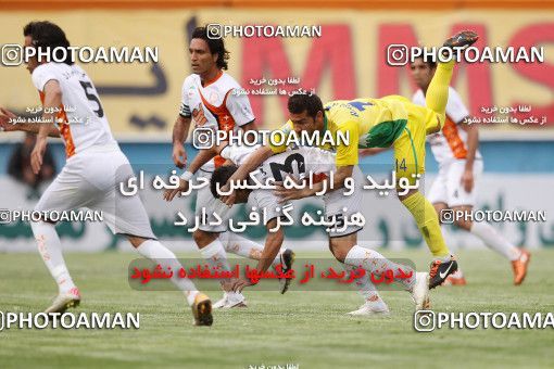 1057306, Tehran, [*parameter:4*], لیگ برتر فوتبال ایران، Persian Gulf Cup، Week 29، Second Leg، Rah Ahan 2 v 0 Mes Kerman on 2012/04/06 at Ekbatan Stadium