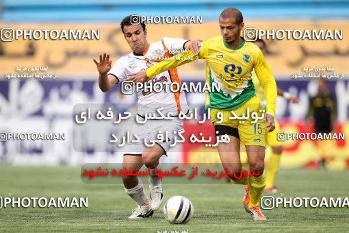 1057236, Tehran, [*parameter:4*], لیگ برتر فوتبال ایران، Persian Gulf Cup، Week 29، Second Leg، Rah Ahan 2 v 0 Mes Kerman on 2012/04/06 at Ekbatan Stadium
